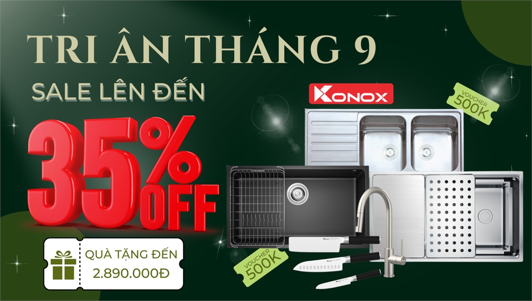 Konox - Tri Ân Thang 9 - Siêu Ưu Đãi